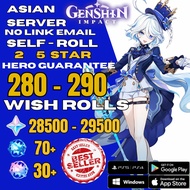 Genshin Impact [2024] /REROLL Primogem+IF+AF 780/draws Collectibles Toys