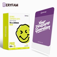 120pcs BERYFAM Card Sleeves 70x100mm card protector HD Clear Card Film Yugioh Blueberry Series