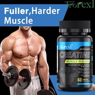 Trorexl Halal Creatine Monohydrate Supplement, Supports Muscle Building, Athletic Strength, Recovery