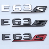 APP 3D ABS Chrome Letters Car Emblem Rear Trunk Badge E63S AMG Stickers Logo For Mercedes Benz W213 W212 W211 Accessories