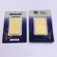 cod 24K Gold Plated 1 Ounce Bullion Lunar Snake Dragon Gold Minted Bar Lucky Gift Non Magnetic Craft
