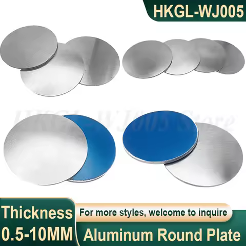 Thick 0.5-10mm 1060 Aluminum Round Plate Aluminum Disc Aluminum Circular Plate Aluminum Circular She