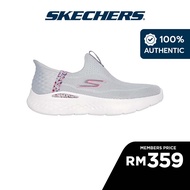 Skechers Women Slip-ins GOrun Lite Running Shoes - 129450-GYHP Kasut Sneaker, Performance, Sport, Pe