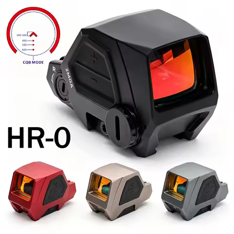 HR-O Red Dot Sight 3 MOA Holographic Optics Rifle Scope Adjustable Brightness Hunting Scope Airsoft 