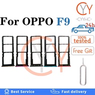 For OPPO F9 Sim Card Tray Sim Card Slot Holder Card Holder Reader SD Slot Adapter Replacement Part