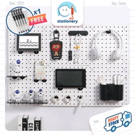 🇲🇾 Ready Stock Pegboard Perforated Display Board Wall Display Rack Peg Board Wall Mounted Hole Board