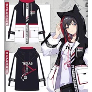 Arknights Texas Penguin Logistics Parka Hoodie Jacket