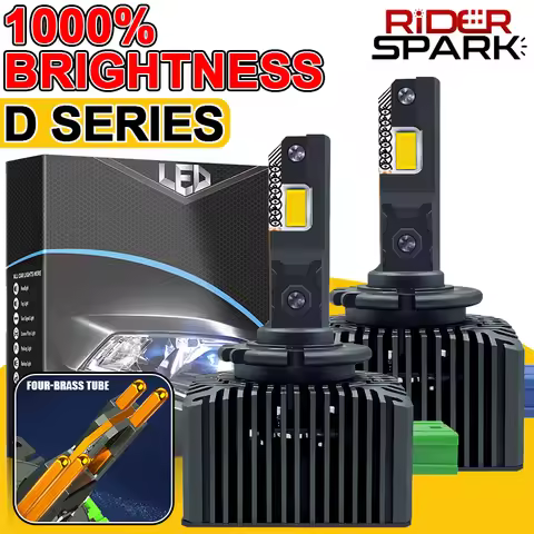 D1S D3S Led 9570 CSP 6000K White Headlight Bulb Canbus D8S D5S 1:1 HID Led No Error Light D1R D2R Ca