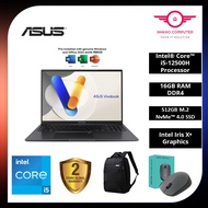 Asus Vivobook 16 A1605Z-AMB2141WMS 16'' WUXGA Laptop Indie Black ( i5-12500H, 16GB, 512GB SSD, Intel
