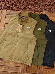 預訂 3色 The North Face Logo 拉鍊口袋 戶外機能工裝背心外套 男裝
