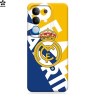 PREMIUM SOFTCASE WITH REAL MADRID CLUB MOTIF FOR VIVO Y29 Y28 Y27 Y27S NEWEST & ALL VIVO - PRO CAMER