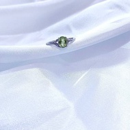 心忱-橄欖石戒指/可調整式戒圍