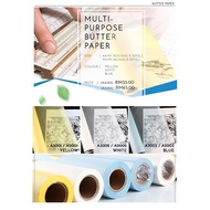 Soft Tone Sketch Butter / Trace Paper A4 A3 A2 [Malaysia Ready Stock]