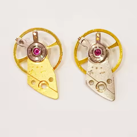 Silver/Gold Optional Watch Balance Wheel With Hairspring Balance Splint Part For Miyota 8200 Watch M