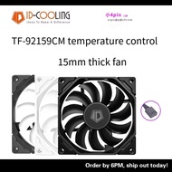 ID-COOLING TF9015 9215 argb Thin Style 9cm Chassis cpu COOLING Fan is40xhp400