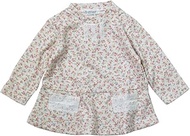 Pample Mousse (Made in Japan) Joined Cotton Sheeting Small Floral Total Pattern Tunic Sweatshirt 37.