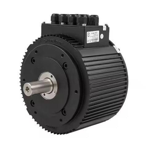 10KW 3700rpm Brushless DC Motor with 48V 72V 96V 120V Permanent Magnet Construction for Marine Elect