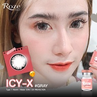 🔥คอนแทคเลนส์ Hydrogel✨ลายเกร็ดน้ำแข็ง✨ขนาดบิ๊กอาย✨ Icy-X (Rozelens)