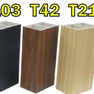 WPC Divider Tube Column Divider Hollow Tube Partition Space Divider