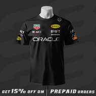 Max Verstappen F1 Racing Team Inspired Black T-shirt