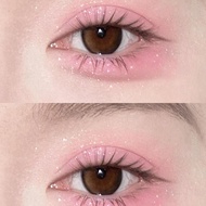 Ready Stock Strawberry Popping Candy Korean Sweet Girl AtmospherePink Eyeshadow Palette Diamond Fine