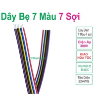 LinhKien HD 7-strand Multi-Colored Sheath Wire 22AWG 300V