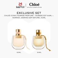 [Exclusive Set] Chloé Iconic Nomade Perfume - Nomade EDT 50ml + Nomade Jasmine EDP Naturel 50ml