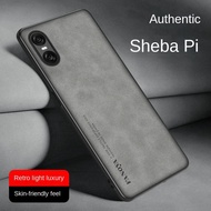 For Sony 10 VI 10VI XQES72 Case Shockproof PU Leather Skin Hard Cover Phone Case Silicon Bumper for 