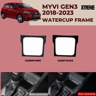 XTREME AUTO MYVI GEN3 2018-2023 CAR WATERCUP FRAME COVER ACCESSORIES