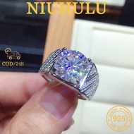 PT950 Moissanite Ring Luxury Beauty Fashion Temperament Ring