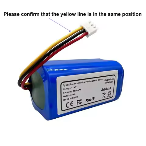 100% New Original 14.4v 3500mAh Li-ion Battery Side Brush HEPA Filter For ABIR X5 X6 X8 R20 Robot Va
