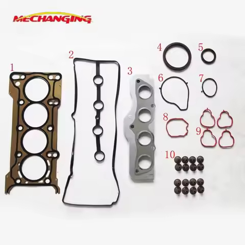 FIT MAZDA 3 1.6L 2 1.5L Z6 ZY-VE Full Set Engine Rebuilding Kits Overhaul Package Engine Seal Gasket