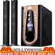 TERBAIK GMC 886P SPEAKER AKTIF SPEAKER SOUNDBAR BLUETOOTH BISA TV LED