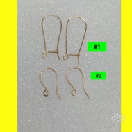 10K GOLD KIDNEY HOOK,HOOK FOR EARRING DIY