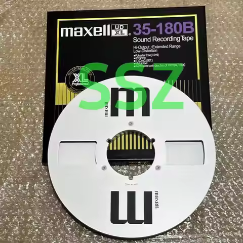 MAXELL maxell 10 inch opening 10 inch opening machine with reel with box 10 inch opening with empty 