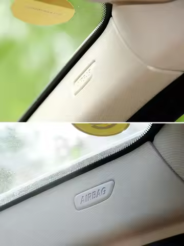 For BMW E F G Series F30 F35 F15 F16 E70 E71 A Pillar Insert Trim Cover "AIRBAG"Badge Pearl E60 E66 