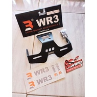 Tail WR3Tidy Tail Bracket License Plate Bracket License Plate Holder New Ninja 250 FI 2018 UP