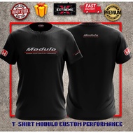 T-SHIRT MODULO CUSTOM PERFORMANCE Microfiber Jersey 170gsm BLACK