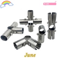 JUNE1 1Pc Pipe Joint Durable Round 25mm Rod Support