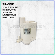 URBAN HAVEN | SOBO AQUARIUM WATER PUMP (ONLY FOR AQUARIUMS SA-380 / SA-480 OR SA-580 & SD-480F)