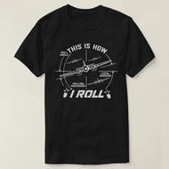 This Is My Style. B-52 Stratofortress Pilot T-Shirt Funny Pattern 1 Cotton Round Neck Short Sleeve C