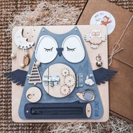 Busy Board, Busy Board for children, montessori Busy Board