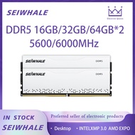 [Ready Stock] Owl Whale Judge DDR5 Desktop Computer Memory 16GB/32GB/64GB 5600/6,000MHz Featured Hyn