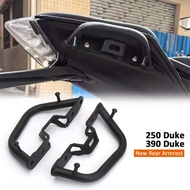 New Black Rear Armrest Lever Handgrips Motorcycle Accessories Passenger Handle For 250 Duke 390 DUKE