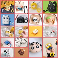 READY STOCK Airpods Earpods Apple cartoon ins silicone Case type i10 i12 i9s