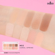 ODBO Iconic Eyeshadow Palette 7g พาเลทตาอายแชโดว์