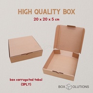 HIGH QUALITY box box/ corrugated e-flute pizza box 20 x 20 x 5 cm