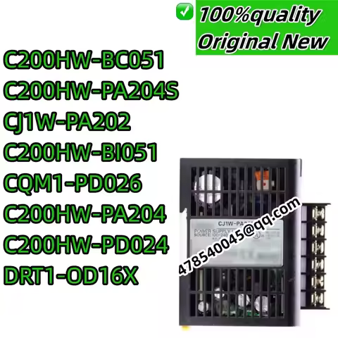 100% new original CJ1W-PA202 CQM1-PD026 C200HW-PA204 C200HW-PA204S C200HW-PD024 C200HW-BC051 C200HW-