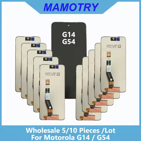 Wholesale 5/10 pieces / Lot Original-self-weld For Motorola Moto G14 G54 Screen Lcd Display With Tou