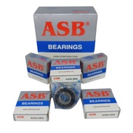 BEARING 6200 2RS LAKER LAHAR WHEELS 6200 2RS ORIGINAL ASB (10 PC 1 BOX/)